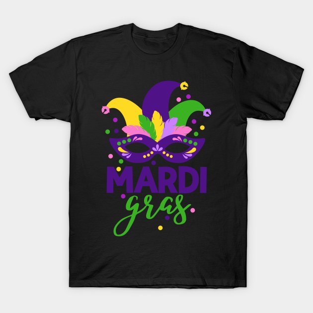 MARDI GRAS 2024 T-Shirt by Long-N-Short-Shop